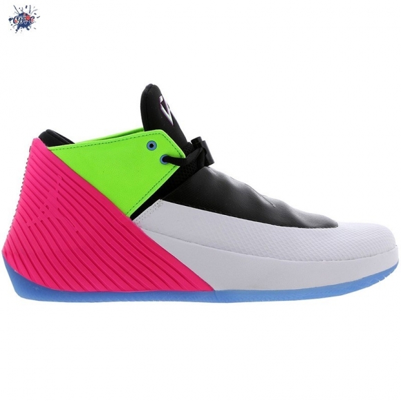 Meilleures Jordan Why Not Zer0.1 Low Quai54 (2018) Noir Gris Vert Rose (at9190-100)