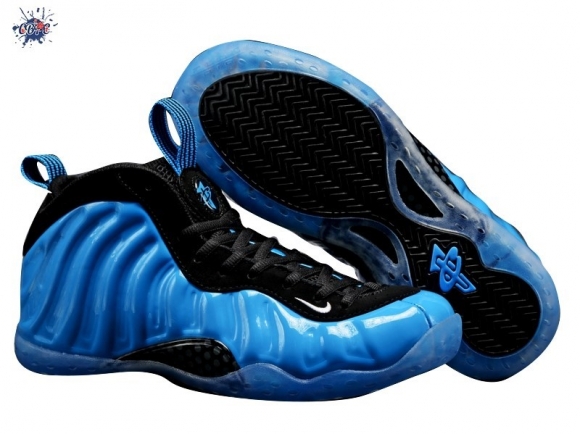 Meilleures Nike Air Foamposite One Bleu Noir