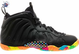 Meilleures Nike Air Foamposite One Fruity Pebbles Noir Multicolore