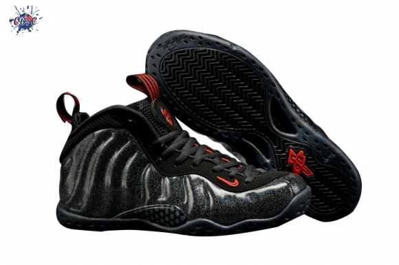 Meilleures Nike Air Foamposite One Noir Or Rouge