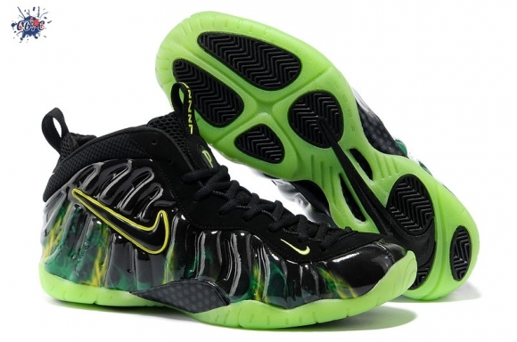 Meilleures Nike Air Foamposite Pro "Paranorman" Vert Noir