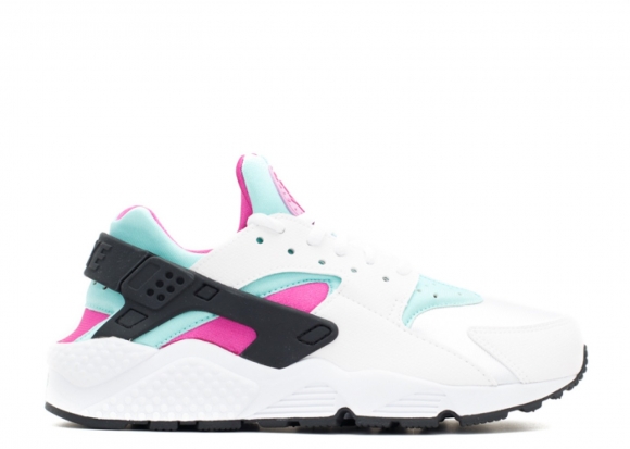 Meilleures Nike Air Huarache Run Blanc Bleu Rose (634835-104)