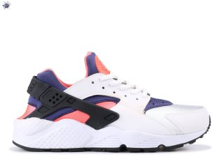 Meilleures Nike Air Huarache Run Blanc Pourpre (634835-103)