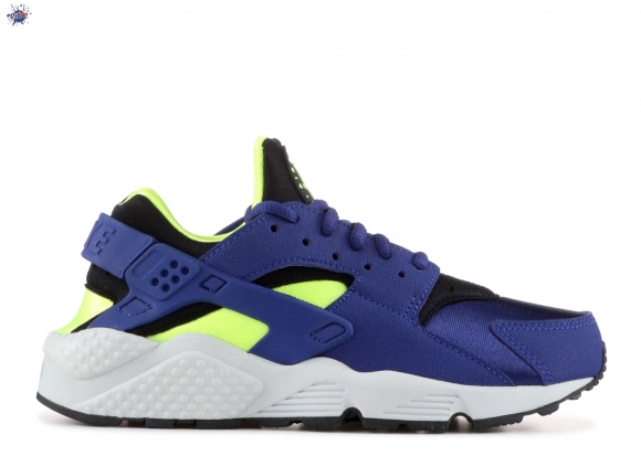 Meilleures Nike Air Huarache Run Bleu Vert (634835-402)