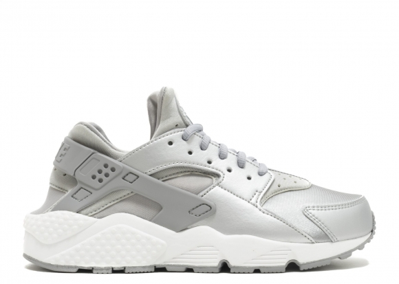 Meilleures Nike Air Huarache Run Se Blanc Métallique Argent (859429-002)