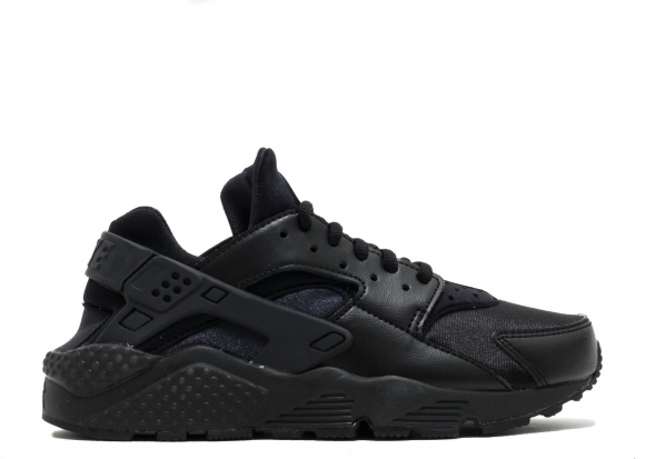 Meilleures Nike Air Huarache Run Tout Noir (634835-012)