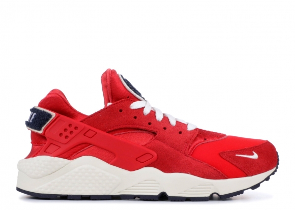 Meilleures Nike Air Huarache "Varsity Jacket" Rouge Noir (704830-602)