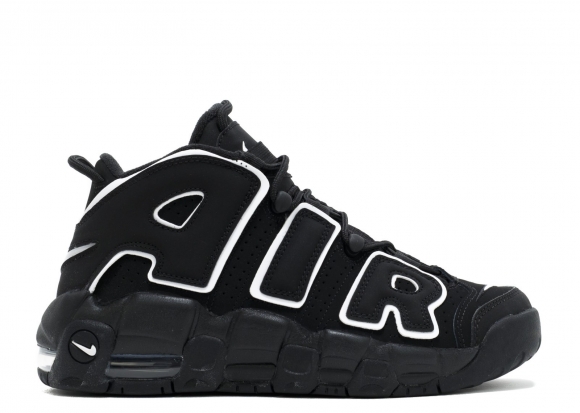 Meilleures Nike Air More Uptempo (Gs) Noir Blanc Noir (415082-002)