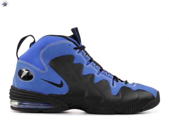 Meilleures Nike Air Penny 3 Hoh Bleu Noir (410729-400)