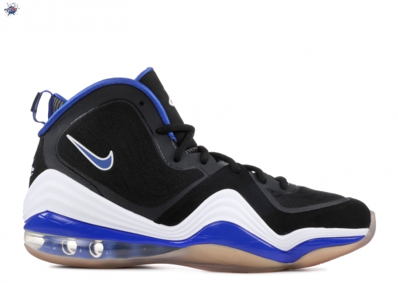 Meilleures Nike Air Penny 5 "Orlando" Noir Bleu Blanc (537331-040)