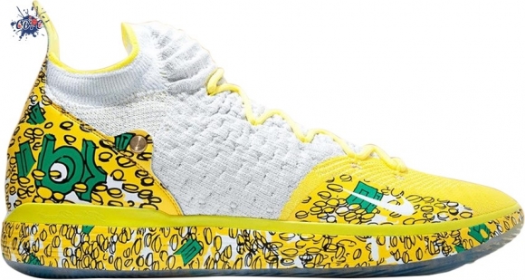 Meilleures Nike KD XI 11 "Scrooge Mcduck" Pe Blanc Jaune (kd11-xmas)