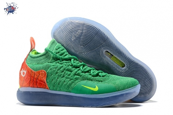 Meilleures Nike KD XI 11 Vert Rouge