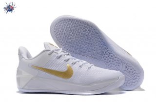 Meilleures Nike Kobe A.D. Blanc Métallique Or