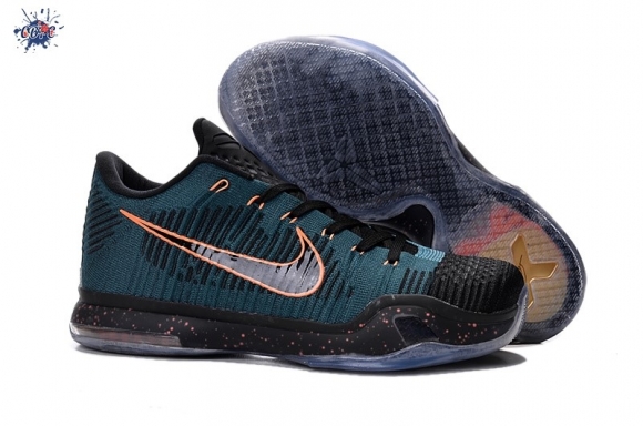 Meilleures Nike Kobe X 10 Elite Low "Drill Sergeant" Noir