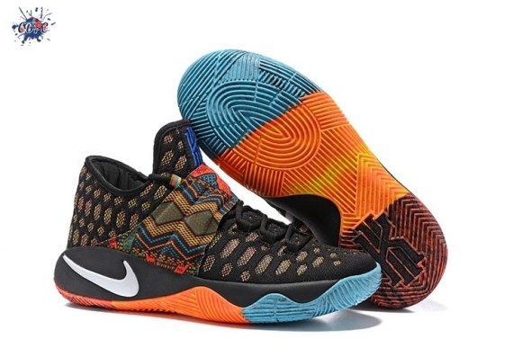 Meilleures Nike Kyrie Irving II 2 Flyknit Bhm Noir Multicolore