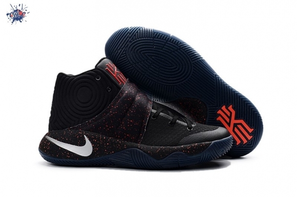 Meilleures Nike Kyrie Irving II 2 "Speckle" Noir Argent