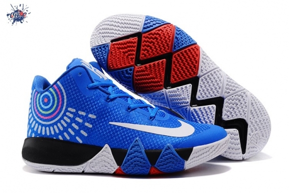 Meilleures Nike Kyrie Irving IV 4 Bleu Noir Blanc