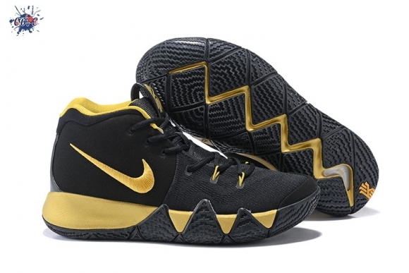 Meilleures Nike Kyrie Irving IV 4 Noir Or