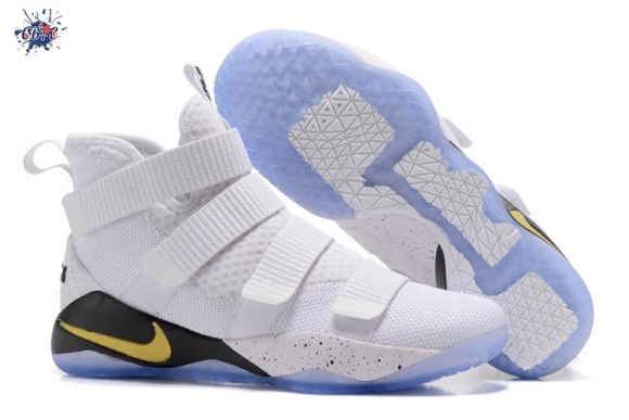 Meilleures Nike Lebron Soldier XI 11 Blanc Noir