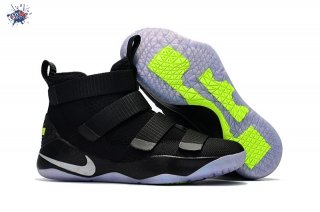 Meilleures Nike Lebron Soldier XI 11 Noir Volt