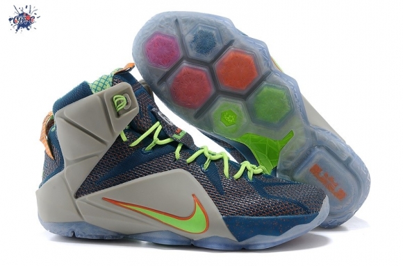 Meilleures Nike Lebron XII 12 "Trillion Dollar" Gris