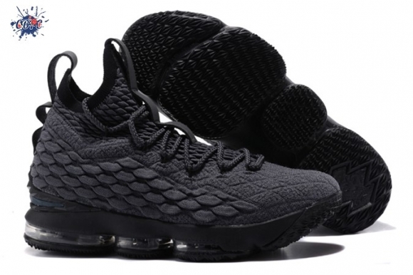 Meilleures Nike Lebron XV 15 Noir Gris