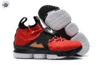 Meilleures Nike Lebron XV 15 "Red Diamond Turf" Rouge Noir (ao9144-600)