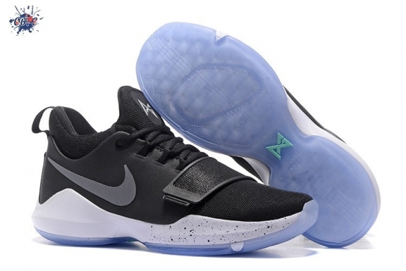 Meilleures Nike PG 1 Noir Blanc