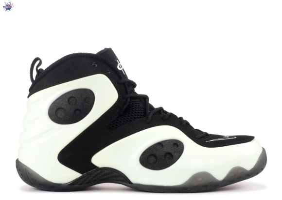 Meilleures Nike Zoom Rookie "Glow In The Dark" Blanc Noir (472688-101)