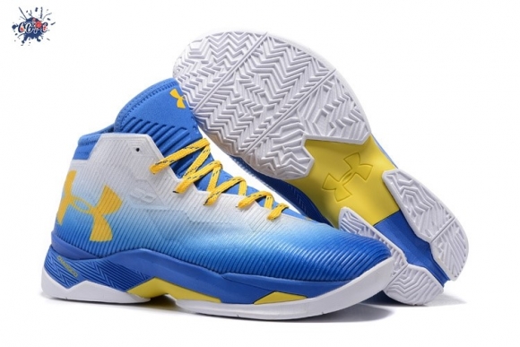 Meilleures Under Armour Curry 2.5 "73 9" Blanc Bleu