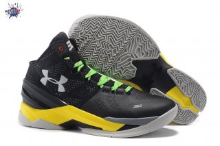 Meilleures Under Armour Curry 2 Gris Jaune