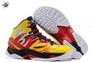 Meilleures Under Armour Curry 2 "Sun Wukong" Jaune