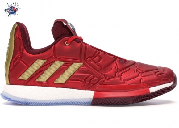 Meilleures Adidas Harden Vol.3 "Marvel Iron Man" Rouge (EF2397/EF2524)