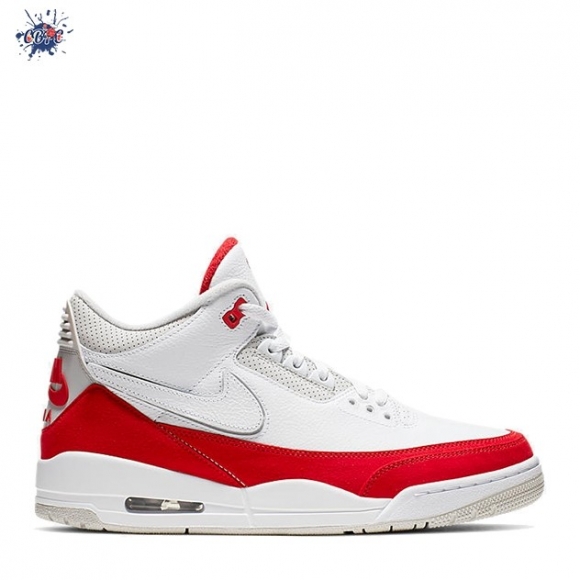 Meilleures Air Jordan 3 Tinker Hatfield Bianco Rouge (CJ0939-100)