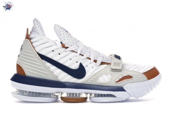 Meilleures Nike Lebron XVI 16 Air Trainer Medicine Ball Bianco Militare (CD7089-100)