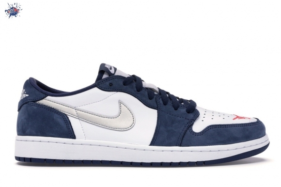 Meilleures Air Jordan 1 Low Sb Marine (CJ7891-400)