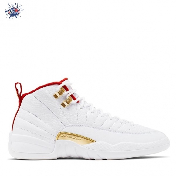 Meilleures Air Jordan 12 Retro (GS) "Fiba" 2019 Blanc (153265-107)