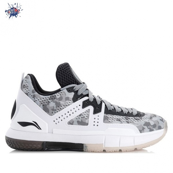 Meilleures Li Ning Way Of Wade 5 Gris Camo (ABAM057-6)