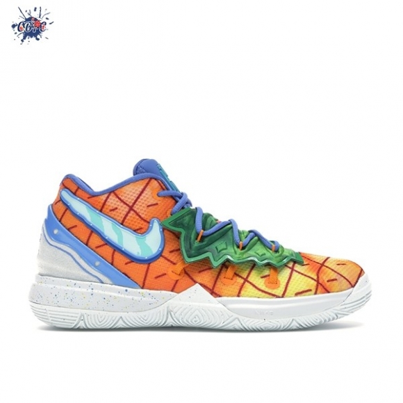 Meilleures Nike Kyrie Irving V 5 (PS) "Spongebob Pineapple House" Orange (CN4501-800)