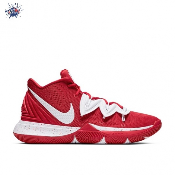 Meilleures Nike Kyrie Irving V 5 Team Rouge Blanc (CN9519-600)