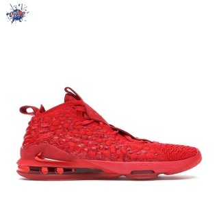 Meilleures Nike Lebron XVII 17 (GS) "Rouge Carpet" Rouge (BQ5594-600)