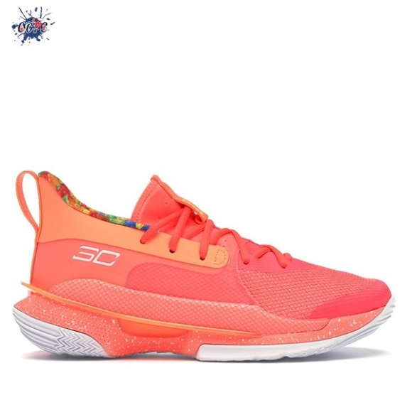 Meilleures Under Armour Curry 7 "Sour Patch Kids" Orange (3021258-603)