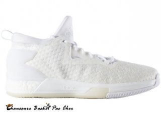 Adidas D Lillard Two Boost Primeknit Triple Blanc (AQ7994)