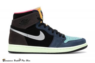 Jordan 1 Retro High "Tokyo Bio Hack" Noir Rose (555088-201)