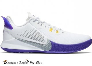 Nike Mamba Fury "Lakers Accueil" Blanc Pourpre (CK2087-101)