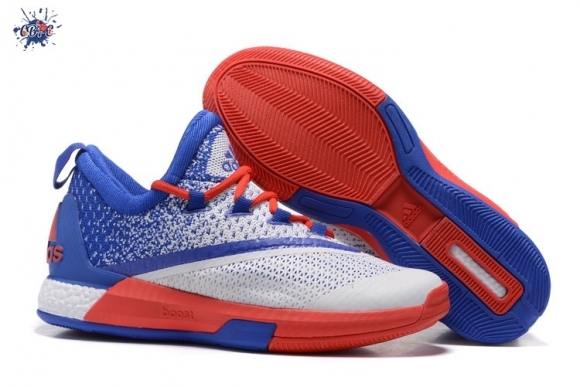 Meilleures Adidas Crazylight James Harden Blanc Bleu Orange