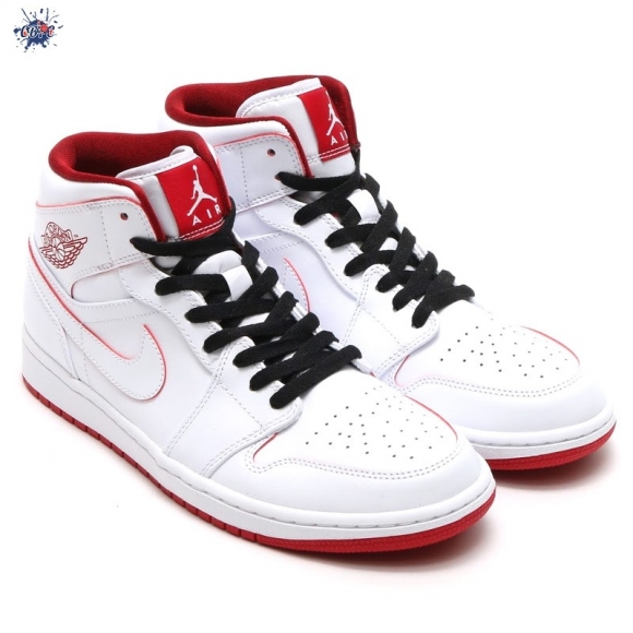 Meilleures Air Jordan 1 Blanc Rouge