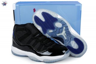 Meilleures Air Jordan 11 Noir Bleu Blanc