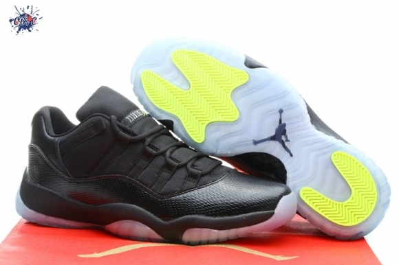 Meilleures Air Jordan 11 Noir Jaune