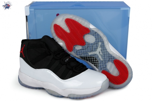 Meilleures Air Jordan 11 Rouge Blanc Noir